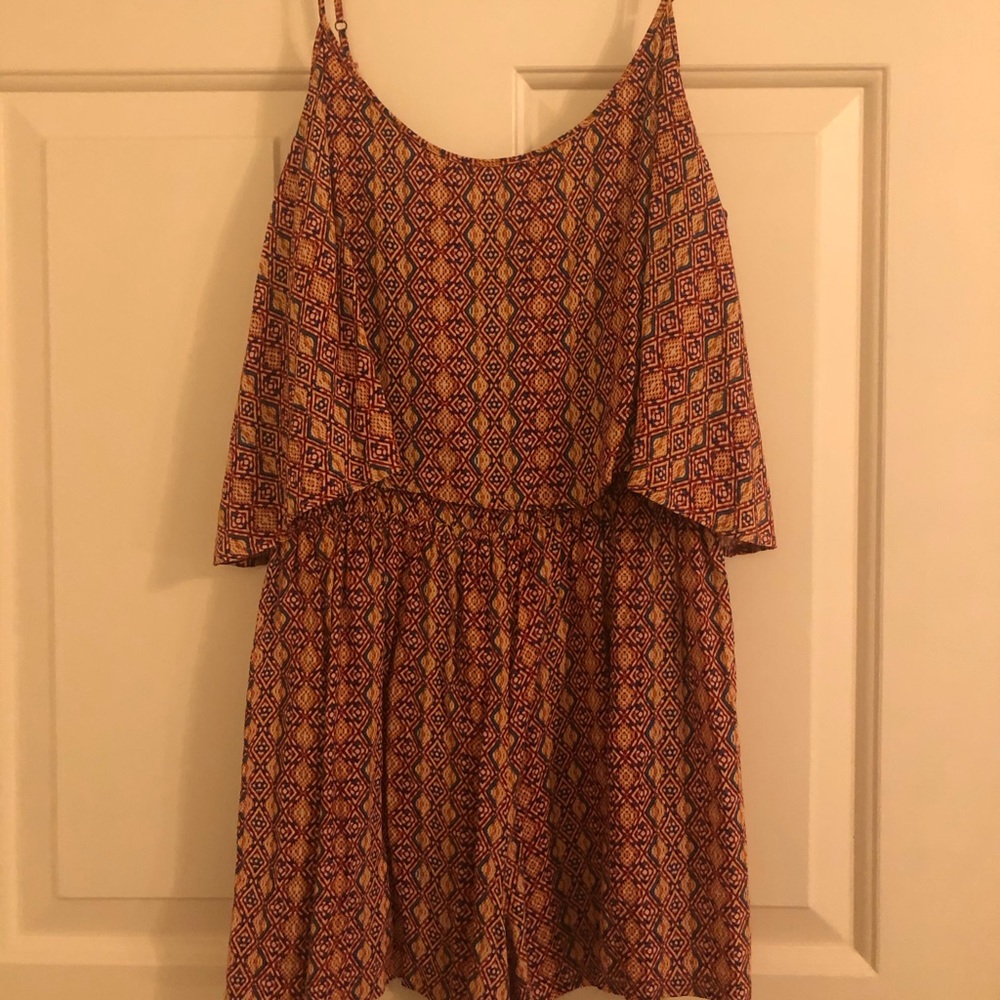 Printed romper
